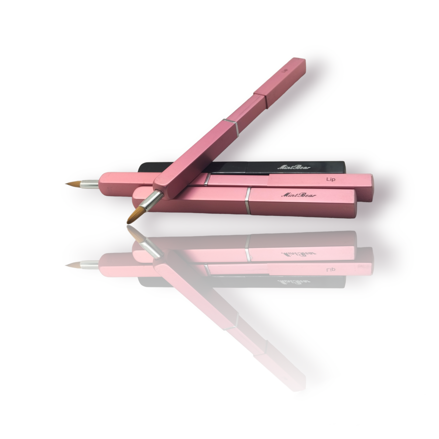 MintBear Retractable Lipstick Makeup Tool – Portable Dust Proof Lipstick Brush