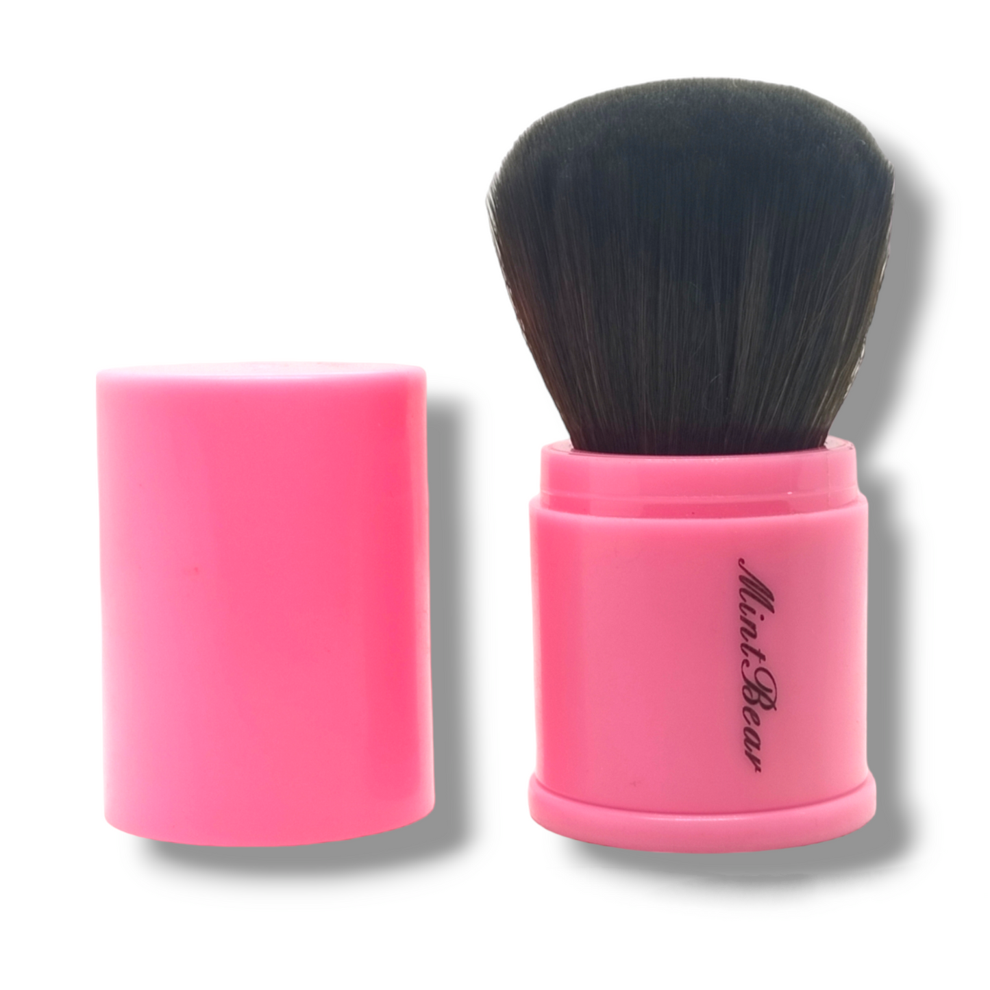 MintBear Professional Kabuki Blush Brush Telescopic Powder Brush Rose Queen Series
