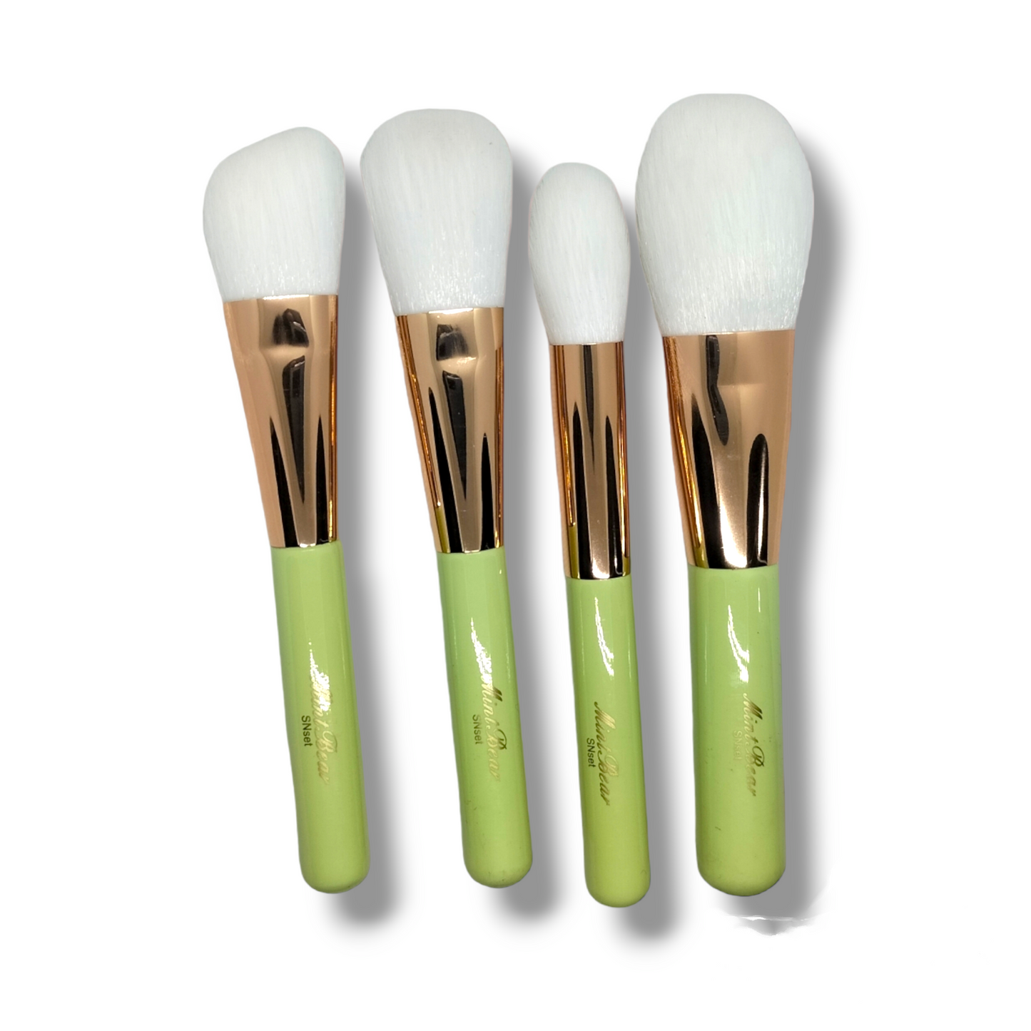 MintBear Professional Soft & Silky 4 Pieces Makeup Brush Set (Smarty)